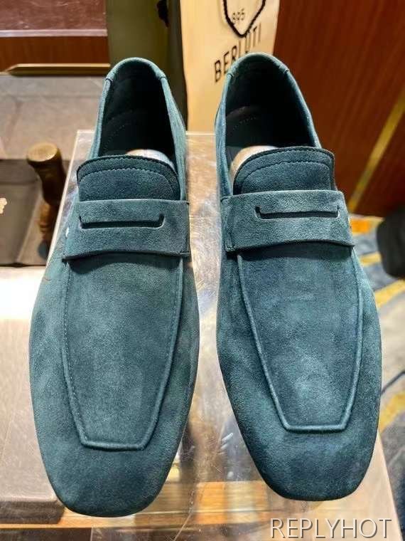 벨루티 Lorenzo Drive Camoscio 두라이빙 슈즈 스니커즈 신발 구두 로퍼