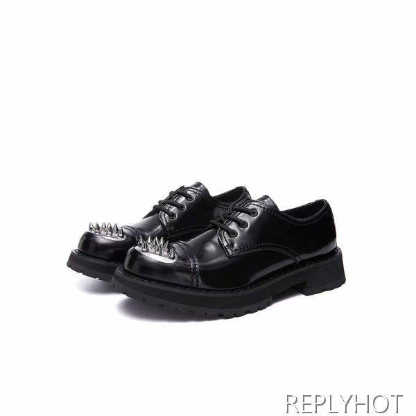 알렉산더맥퀸 2023 스터드 더비 슈즈 Punk Stud Derby Shoe 12243303  신발 구두 로퍼