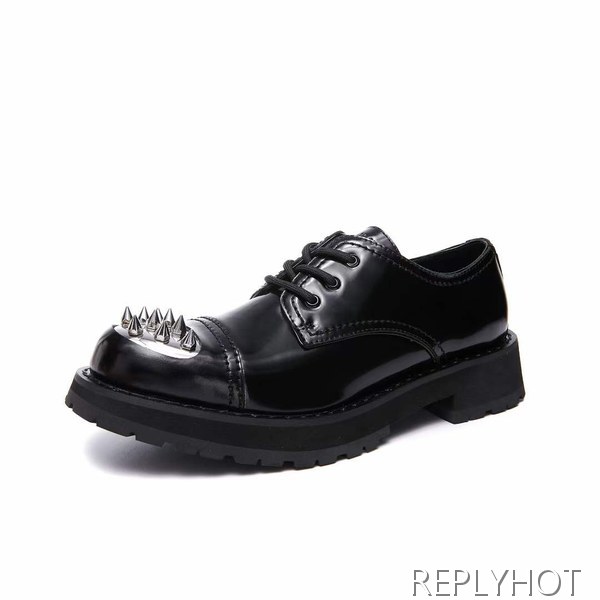 알렉산더맥퀸 2023 스터드 더비 슈즈 Punk Stud Derby Shoe 12243303  신발 구두 로퍼