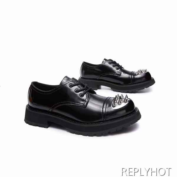 알렉산더맥퀸 2023 스터드 더비 슈즈 Punk Stud Derby Shoe 12243303  신발 구두 로퍼