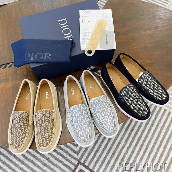 디올 2023 오블리크 스웨이드 로퍼 신발 구두 스니커즈 슈즈 운동화