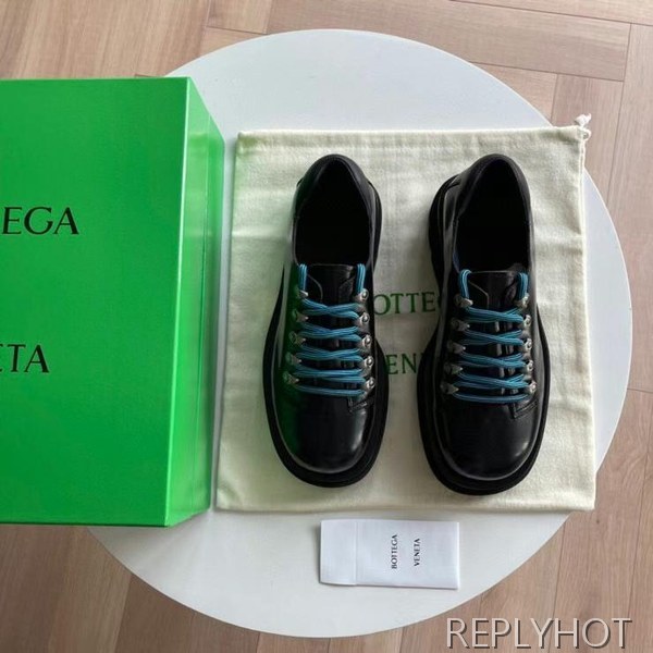 보테가베네타 2023 러그 하이킹 레이스업 슈즈 스니커즈 구두 더비 신발