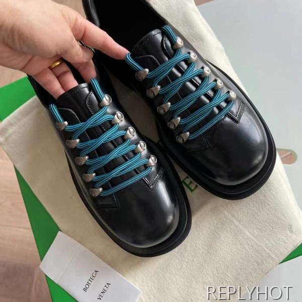 보테가베네타 2023 러그 하이킹 레이스업 슈즈 스니커즈 구두 더비 신발