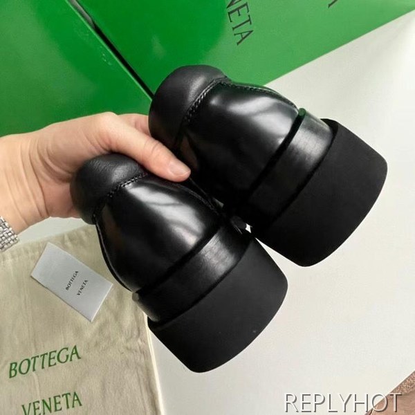 보테가베네타 2023 러그 하이킹 레이스업 슈즈 스니커즈 구두 더비 신발