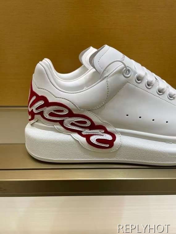 알렉산더맥퀸 2023 아치로고 힐컵 오버솔 스니커즈 신발 슈즈 운동화