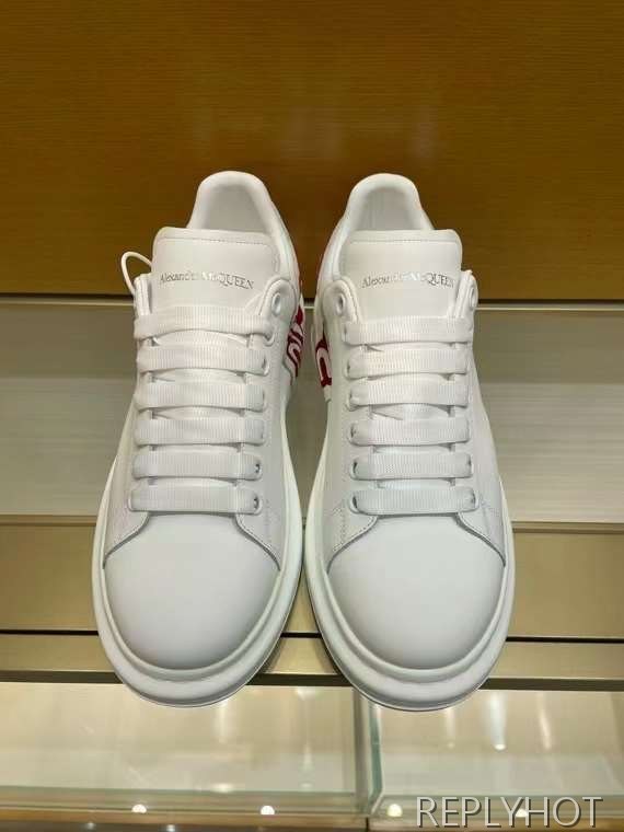 알렉산더맥퀸 2023 아치로고 힐컵 오버솔 스니커즈 신발 슈즈 운동화
