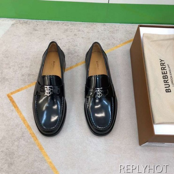 버버리 2023 TB와펜 페니 로퍼 구두 신발