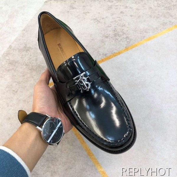 버버리 2023 TB와펜 페니 로퍼 구두 신발