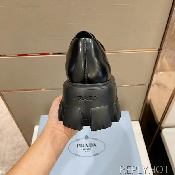 프라다 2022 모놀리스 스트랩 로퍼 구두 신발 더비슈즈