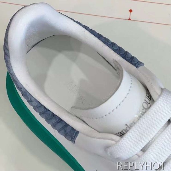 알렉산더맥퀸 2022 에메랄드컬러 오버솔 스니커즈
