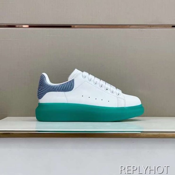 알렉산더맥퀸 2022 에메랄드컬러 오버솔 스니커즈