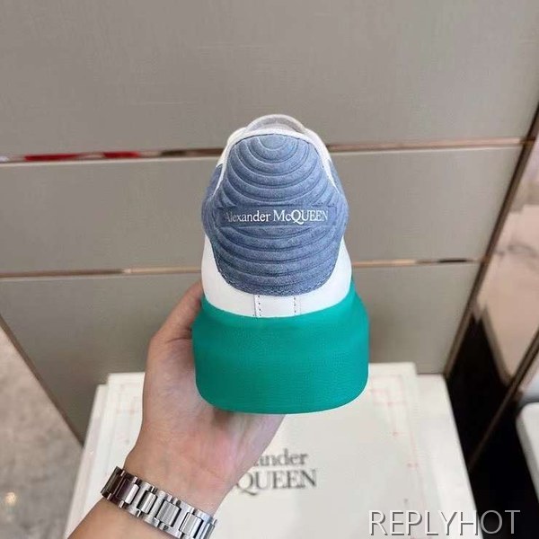 알렉산더맥퀸 2022 에메랄드컬러 오버솔 스니커즈