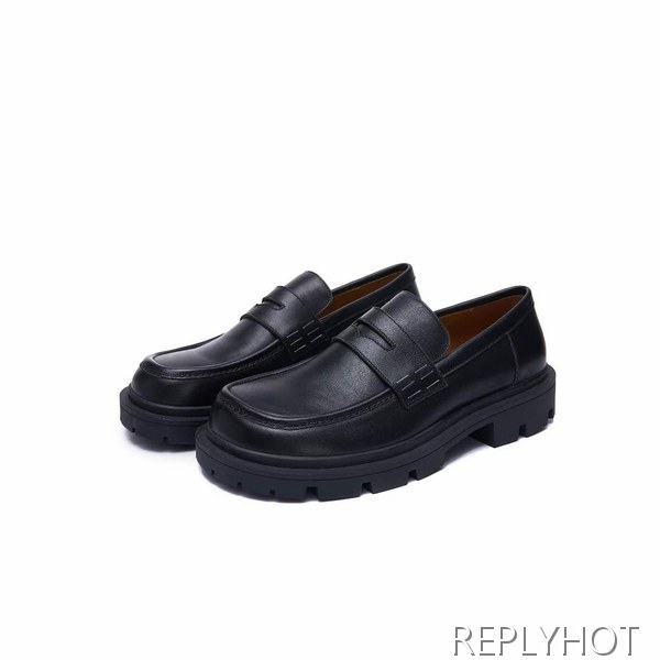 마르지엘라 2022 힐컵 스티치 페니 로퍼