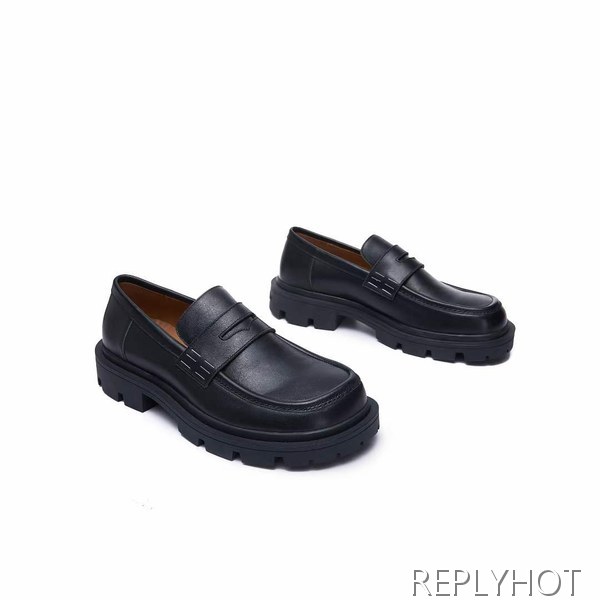 마르지엘라 2022 힐컵 스티치 페니 로퍼