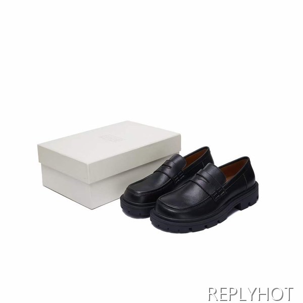 마르지엘라 2022 힐컵 스티치 페니 로퍼