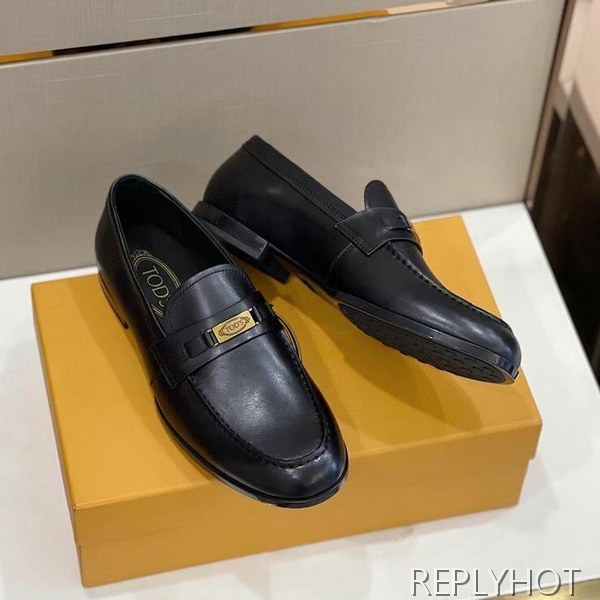 토즈 2022 로고 스틸와펜 페니 로퍼 구두