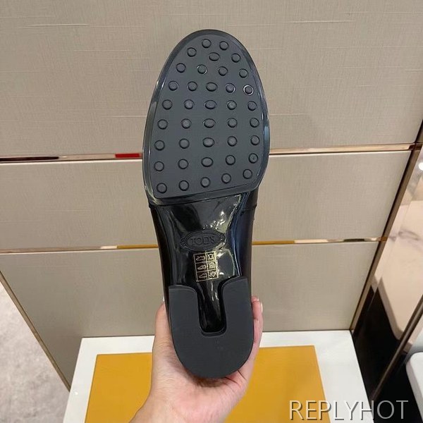 토즈 2022 로고 스틸와펜 페니 로퍼 구두