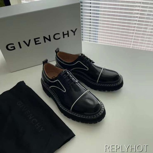 지방시 2022 화이트파이핑 컴뱃 부츠 로우탑 스니커즈 구두 신발