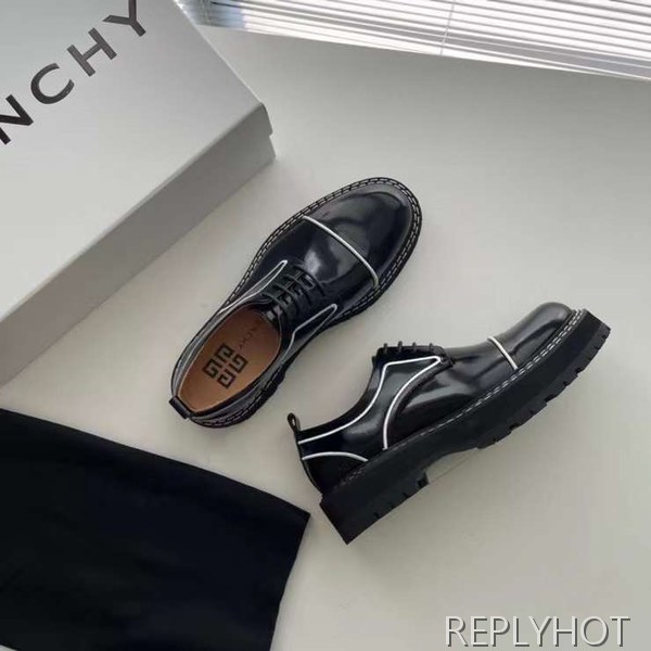 지방시 2022 화이트파이핑 컴뱃 부츠 로우탑 스니커즈 구두 신발