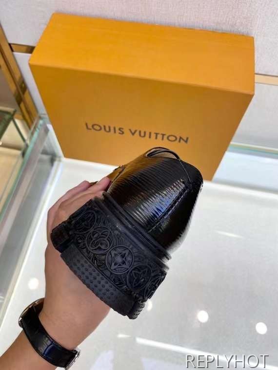 루이비통 2022 MAJOR 타이가 모노그램 솔 옥스포드 슈즈 신발 구두