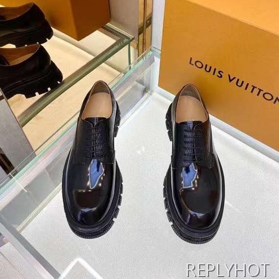 루이비통 2022 MAJOR 타이가 모노그램 솔 옥스포드 슈즈 신발 구두