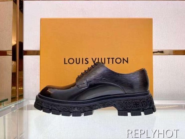 루이비통 2022 MAJOR 타이가 모노그램 솔 옥스포드 슈즈 신발 구두