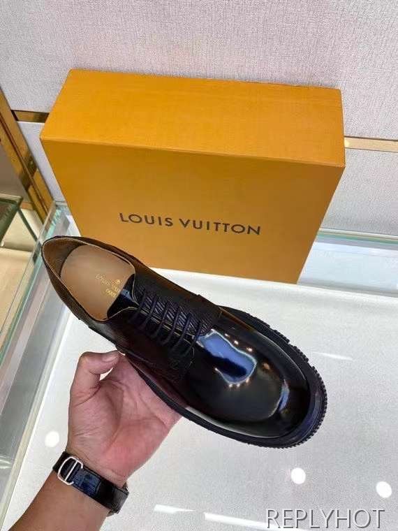 루이비통 2022 MAJOR 타이가 모노그램 솔 옥스포드 슈즈 신발 구두