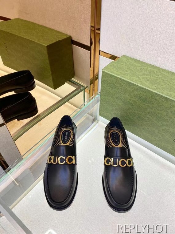 구찌 2022 로고 스틸와펜 페니 로퍼