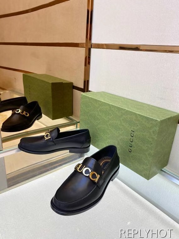 구찌 2022 로고 스틸와펜 페니 로퍼