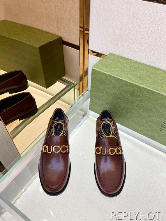 구찌 2022 로고 스틸와펜 페니 로퍼