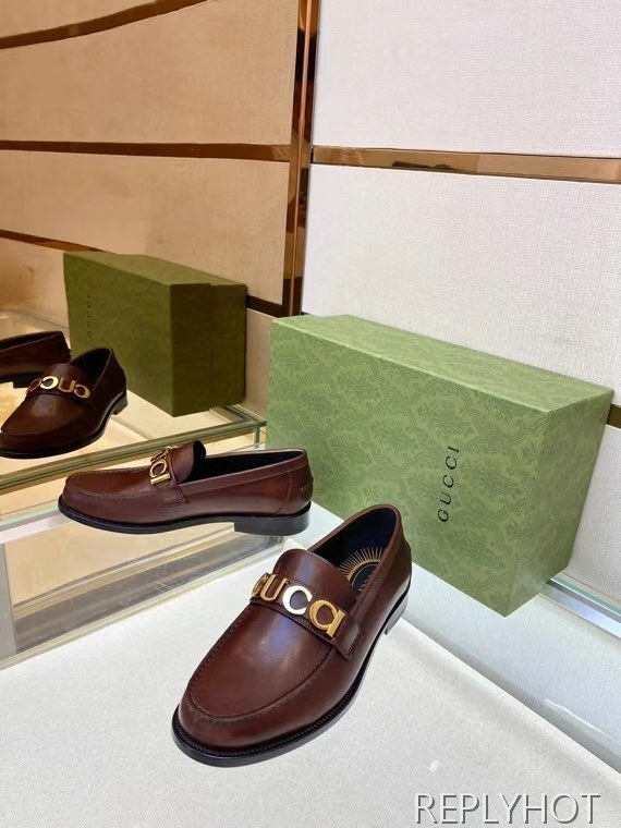 구찌 2022 로고 스틸와펜 페니 로퍼