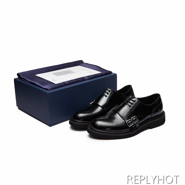 디올 2022 더블 버클 스트랩 옥스포드 더비 슈즈 구두