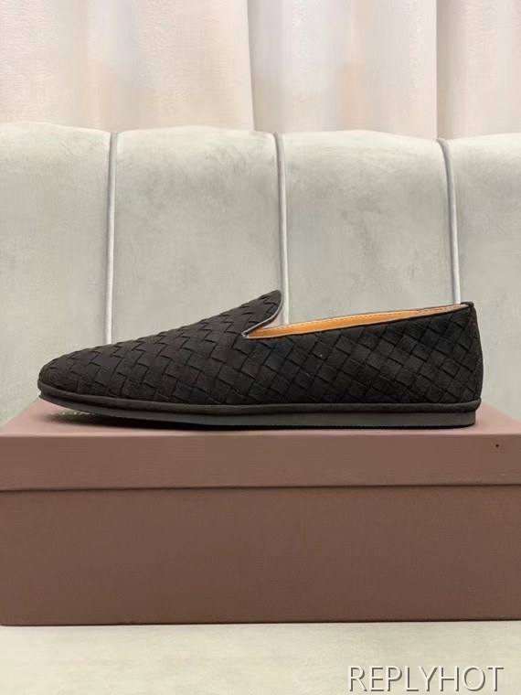 보테가베네타 2022 인트레치아토 로퍼 구두