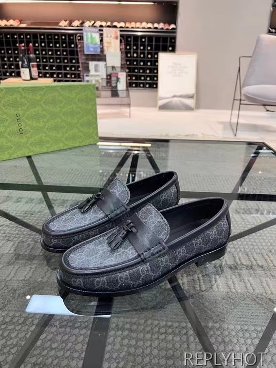 구찌 2022 테슬 GG웹 페니 로퍼