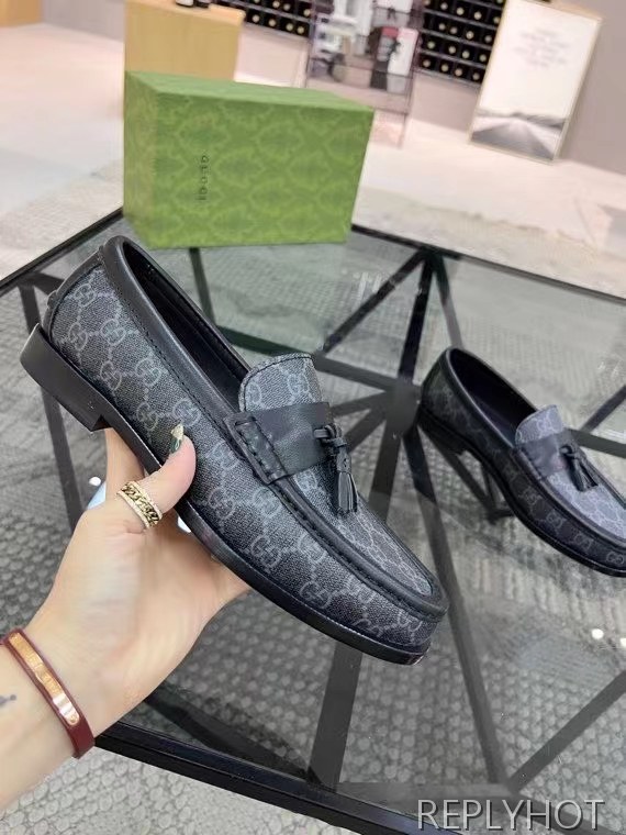 구찌 2022 테슬 GG웹 페니 로퍼