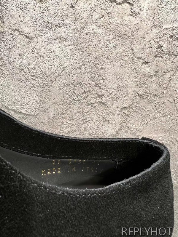 생로랑 2022 더블버틀 스트랩 크레페솔 로퍼