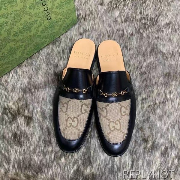 구찌 2022 GG 홀스빗 블로퍼 샌들