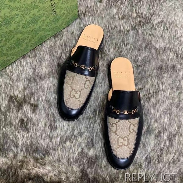 구찌 2022 GG 홀스빗 블로퍼 샌들