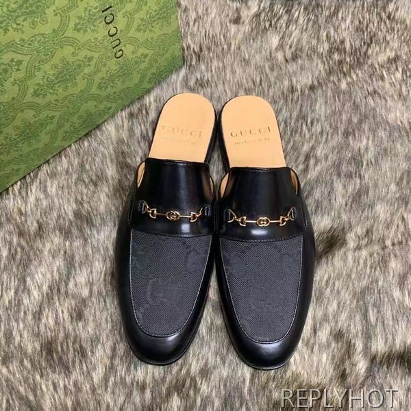 구찌 2022 GG 홀스빗 블로퍼 샌들