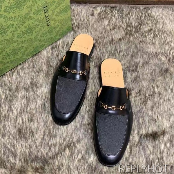 구찌 2022 GG 홀스빗 블로퍼 샌들