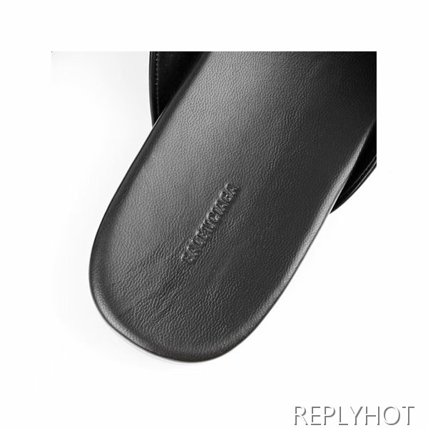 발렌시아가 코지 BB 뮬 샌들 블로퍼실버