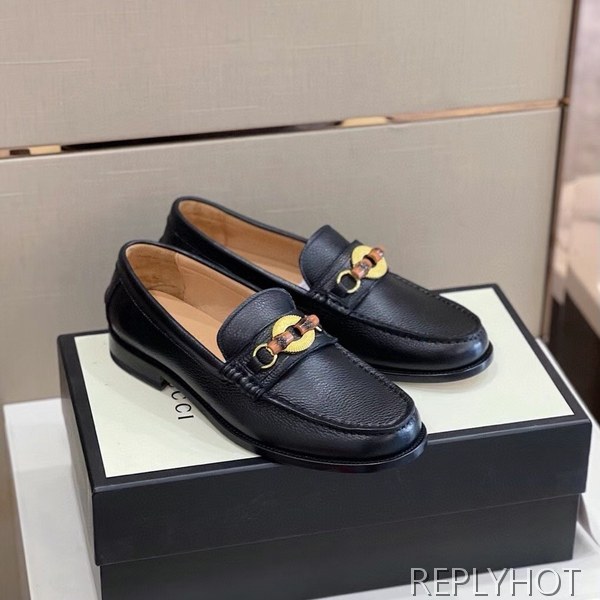 구찌 2021 뱀부 홀스빗 로퍼