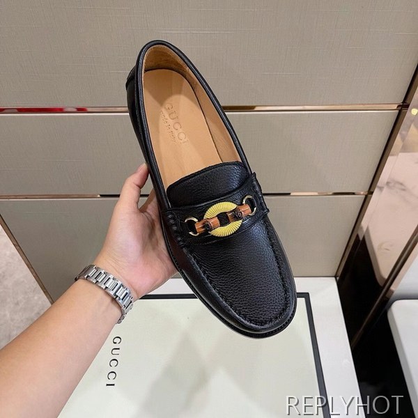 구찌 2021 뱀부 홀스빗 로퍼