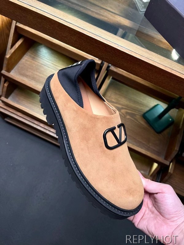 발렌티노 2021 플렉시블 힐컵 로퍼