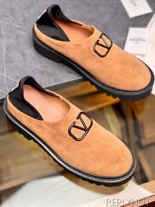 발렌티노 2021 플렉시블 힐컵 로퍼