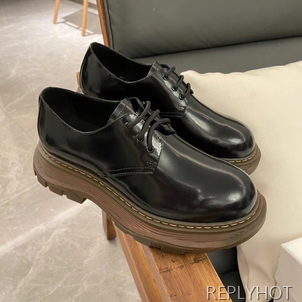 알렉산더맥퀸 2021 클리어 러버솔 트레드 더비슈즈