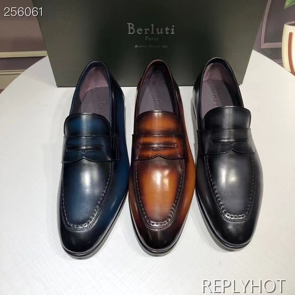 벨루티 2021 베네치아 페니 로퍼