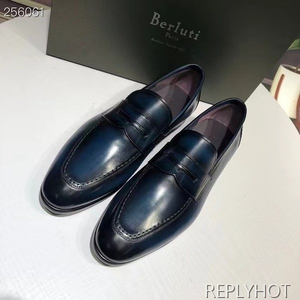 벨루티 2021 베네치아 페니 로퍼