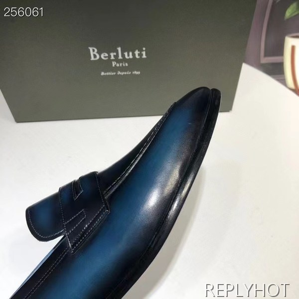 벨루티 2021 베네치아 페니 로퍼