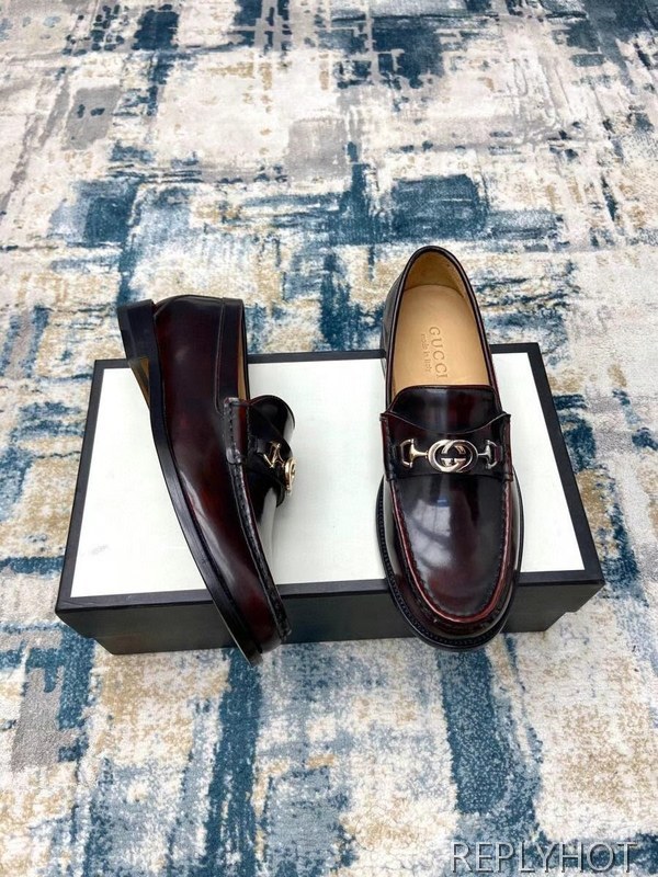 구찌 2021 마몬트로고 페니 로퍼